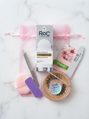 NIB RoC Derm Correxion Firming Serumstick & Beauty Gift Bag